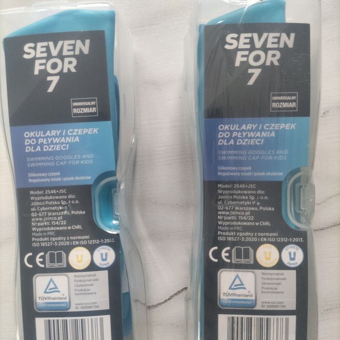 2x zestaw do pływania dla dzieci