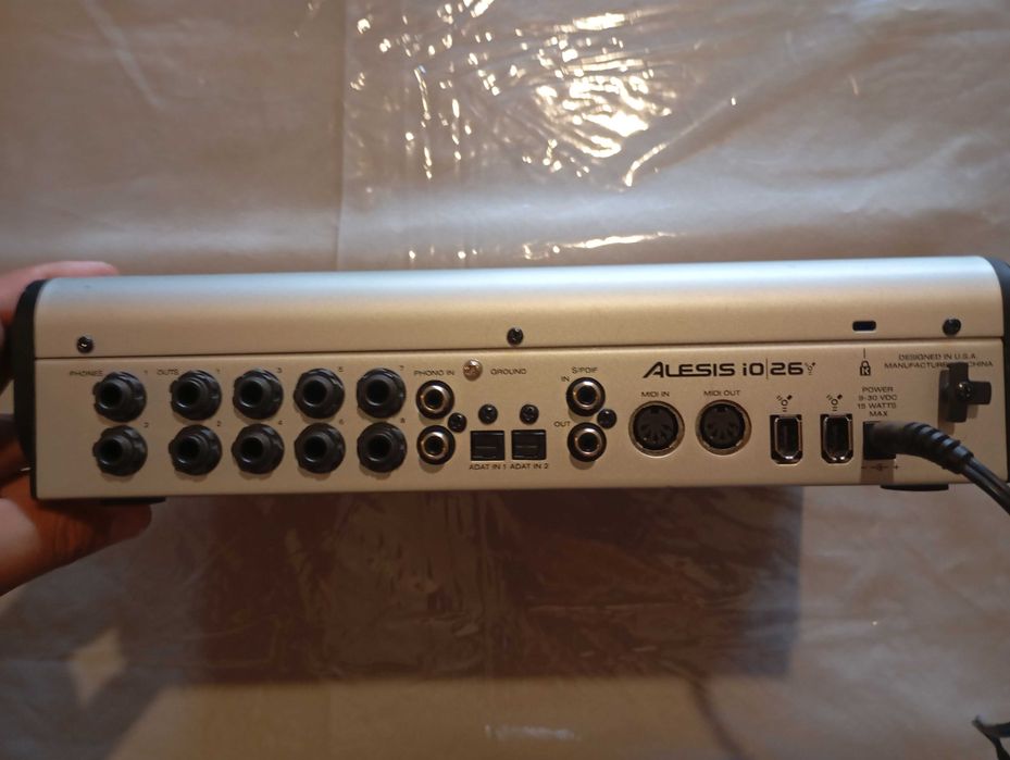 Interface de audio Alesis IO 26 firewire