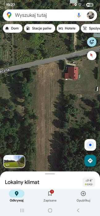 Dzialka budowlana Żelków-Kolonia