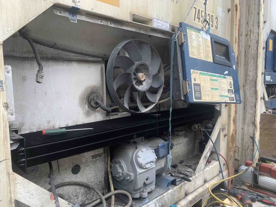 Ремонт морських  рефрижераторних контейнерів, рефконтейнерів  Carrier  Thermoking Daikin StarCool  по всій  Україні