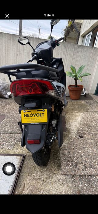 Moto elétrica como nova, 2000 km apenas usados