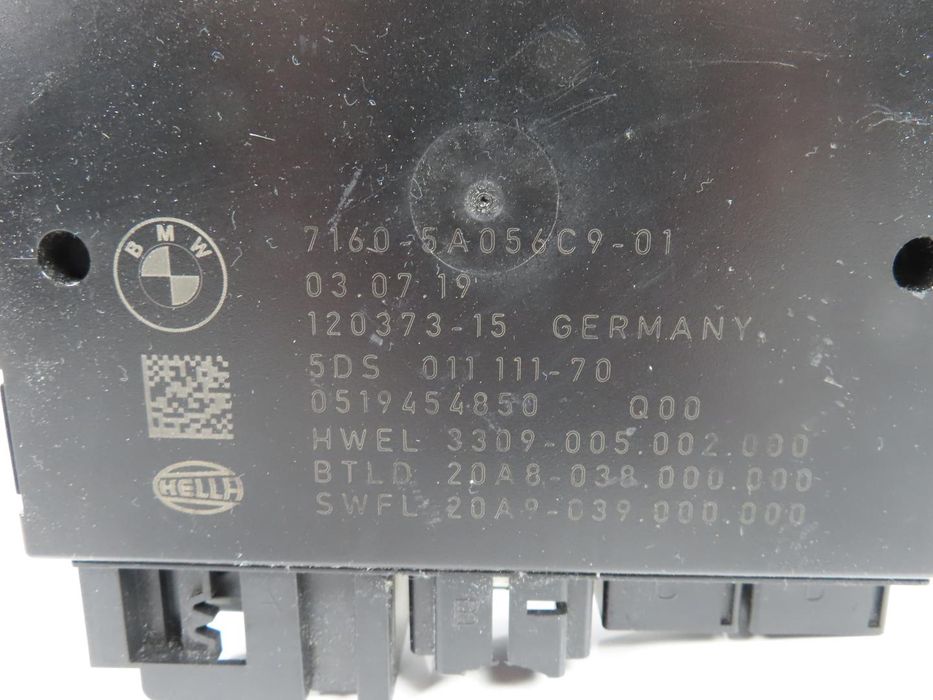 Modulo De Reboque Bmw 3 Ref: 63115A056C9 2015 - 2025