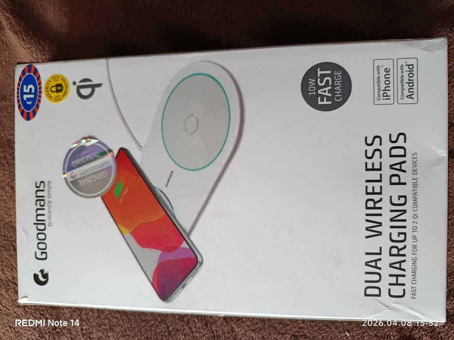 Goodmans Dual Wireless Charging Pad