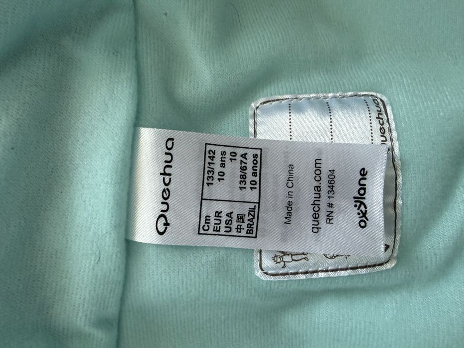 Sprzedam kurtkę narciarską dziecięcą Oxylane 133-142 ( na 10 lat)