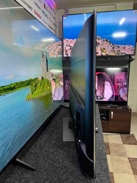 Телевізор Hanseatic 65Q850UDS — 65” 4K Smart TV, Wi-Fi, гарантія