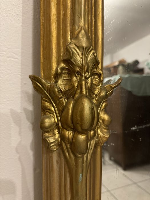 Duże Lustro z konsolą lustro pałacowe