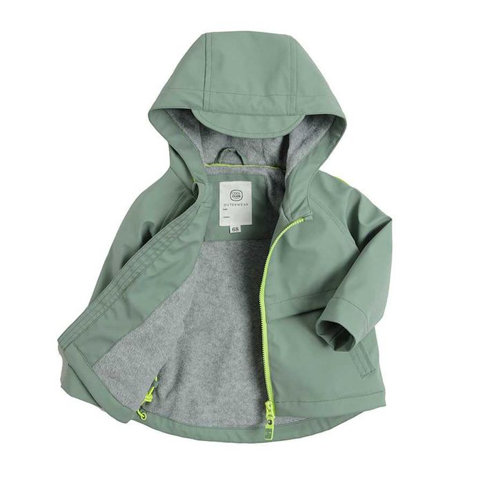 Cool Club, Kurtka przejściowa chłopięca z kapturem, khaki