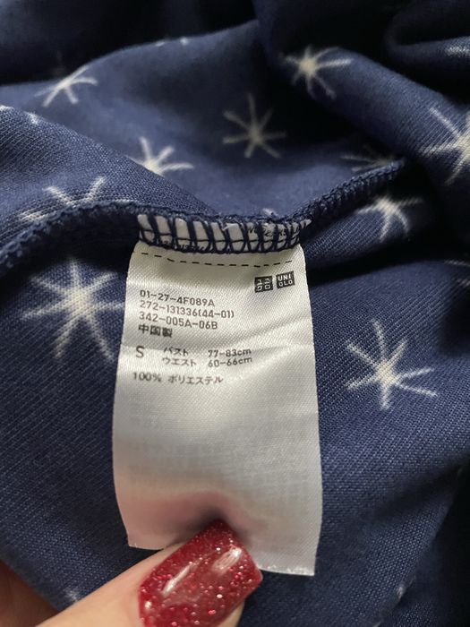 домашній костюм жіночий піжама  фліс UNIQLO XS -S