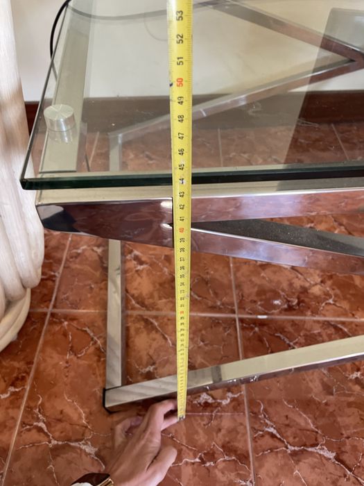 Vendo mesa vidro el corte ingles (pagamento em dinheiro ou mbway)