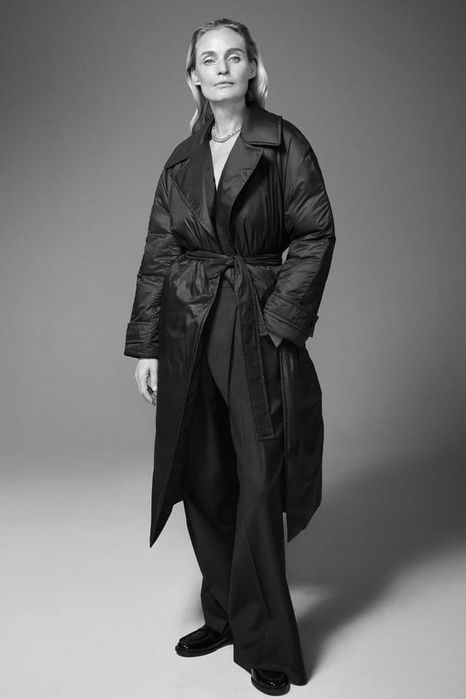 Стильне тепле зимове максі пальто пуховик Zara 38/M