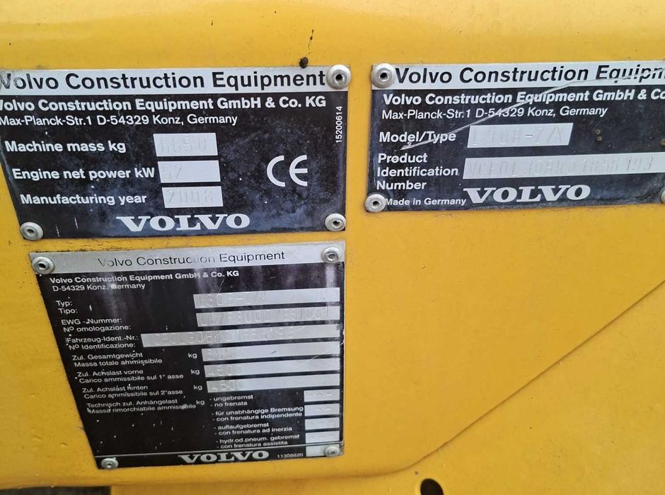 Ładowarka kołowa VOLVO L30B-Z