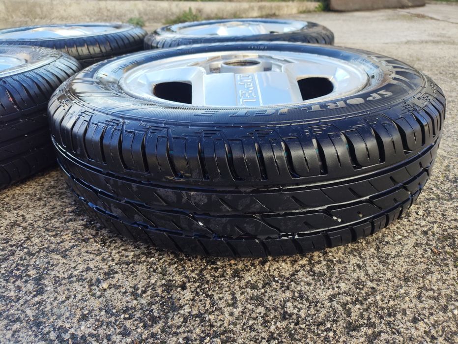 Jantes 13 Opel corsa B, pneus muito bom estado 165/70 R13