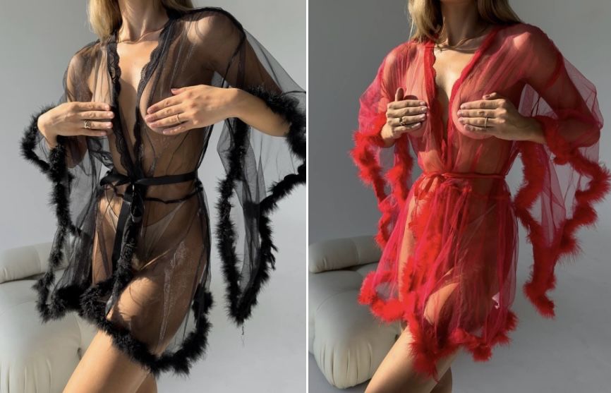 Подарунок! Розкішний жіночий халат! Атласный женский на подарок!