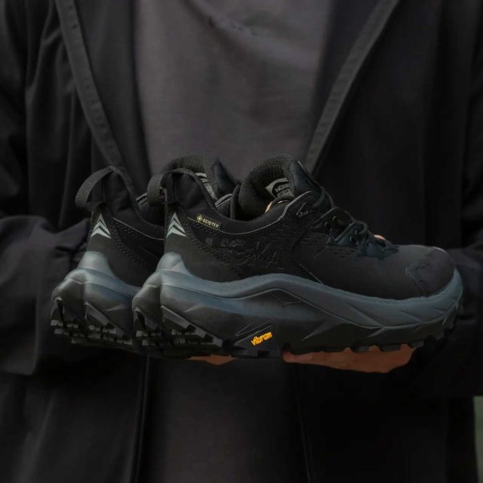 !БЕЗ Передплат! Кросівки Hoka W Kaha 2 Low GTX 'Black / Charcoal'