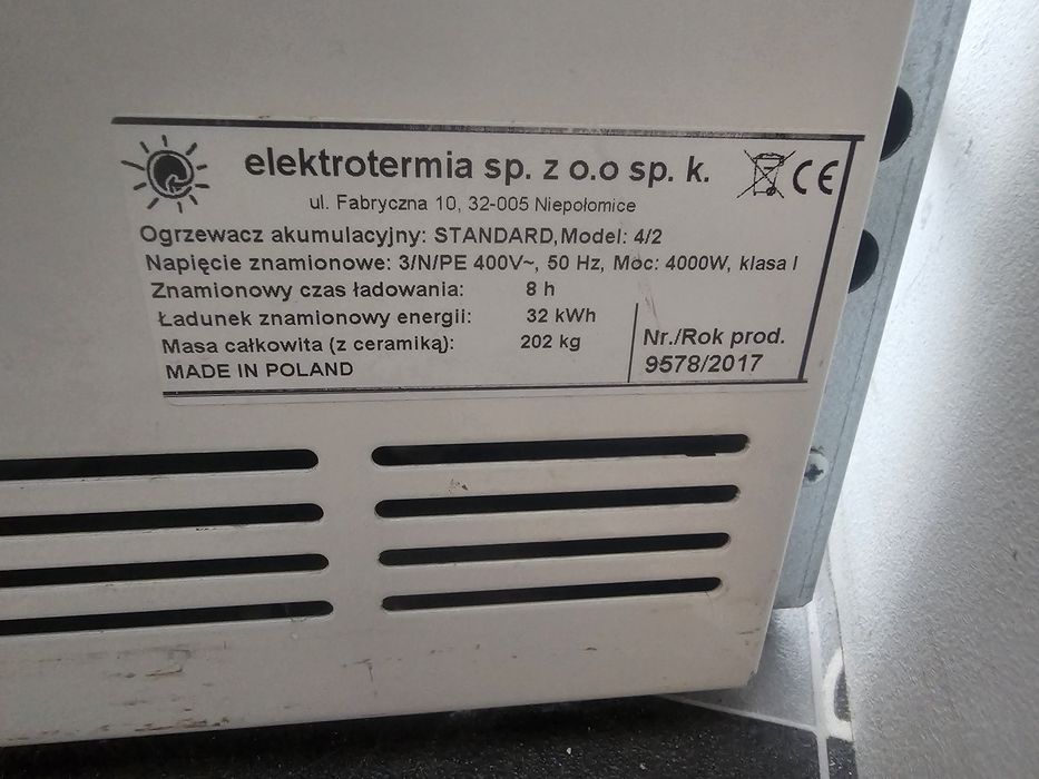 Piec akumulacyjny rezerwacja