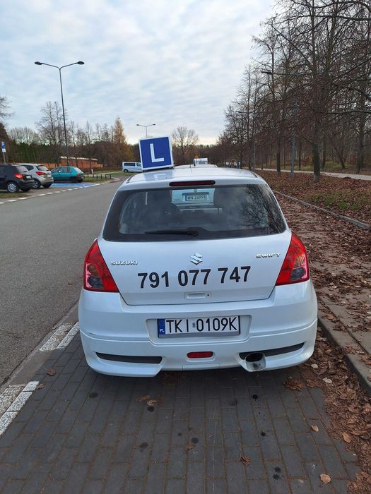 Jazdy doszkalające kat. B Suzuki Swift