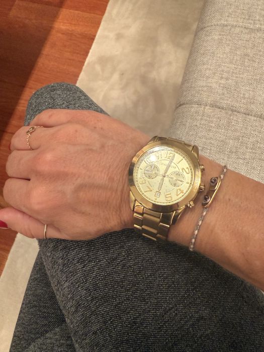 Relogio Dourado Michael Kors Original