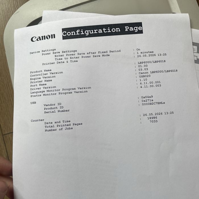 Принтер Canon LBP6000
