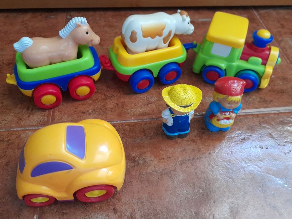 Comboio com animais da quinta 3+