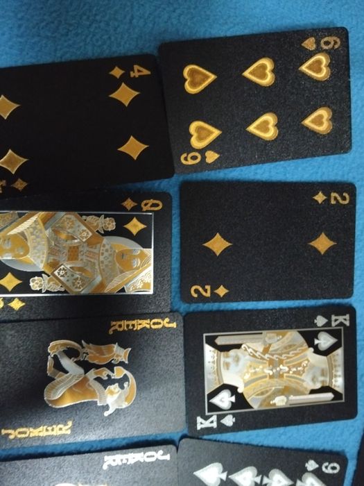 Cartas com 99.9%em ouro