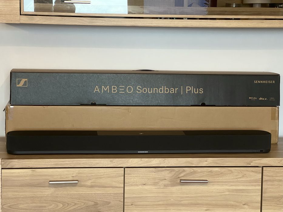 Sennheiser Ambeo Plus - jak nowy, gwarancja do grudnia 2027