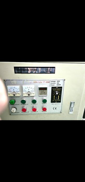 Maquina de envernizar
