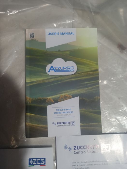 Inversor Solar ZCS Azzurro 1PH 3000TL-V3 (3kW)