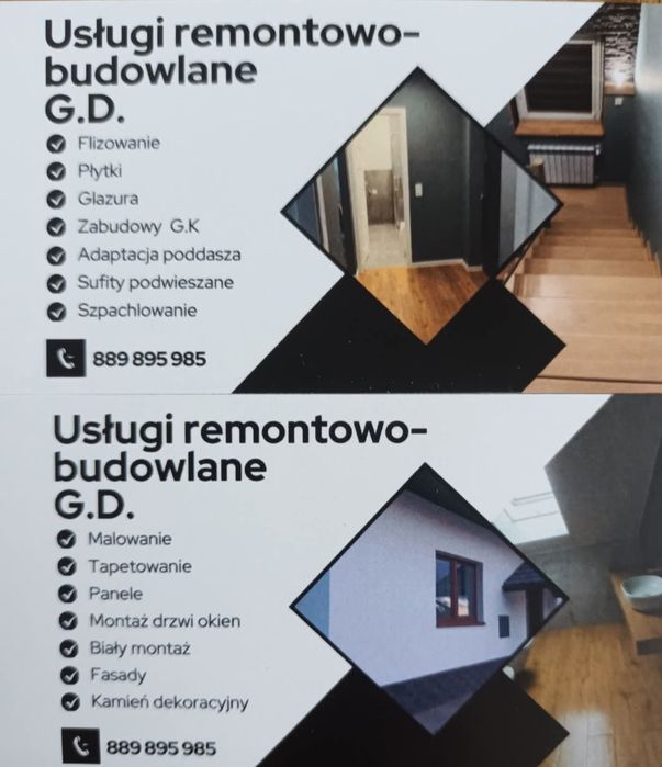 Usługi Remontowo-budowlane