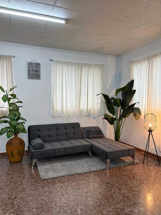 Sofá cama cinza novo  + entrega gratuita