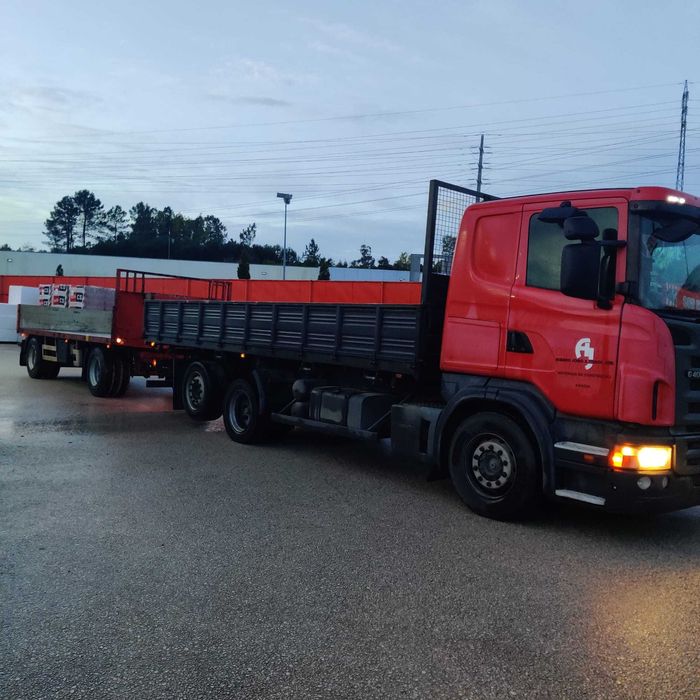 Scania G400 basculante e Reboque Joluso