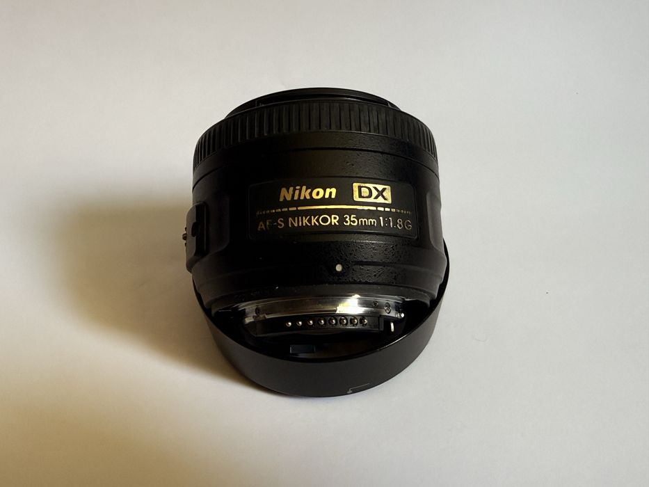 nikon af s dx nikkor 35mm f 18g - купити об'єктиви - Ціна на OLX.ua