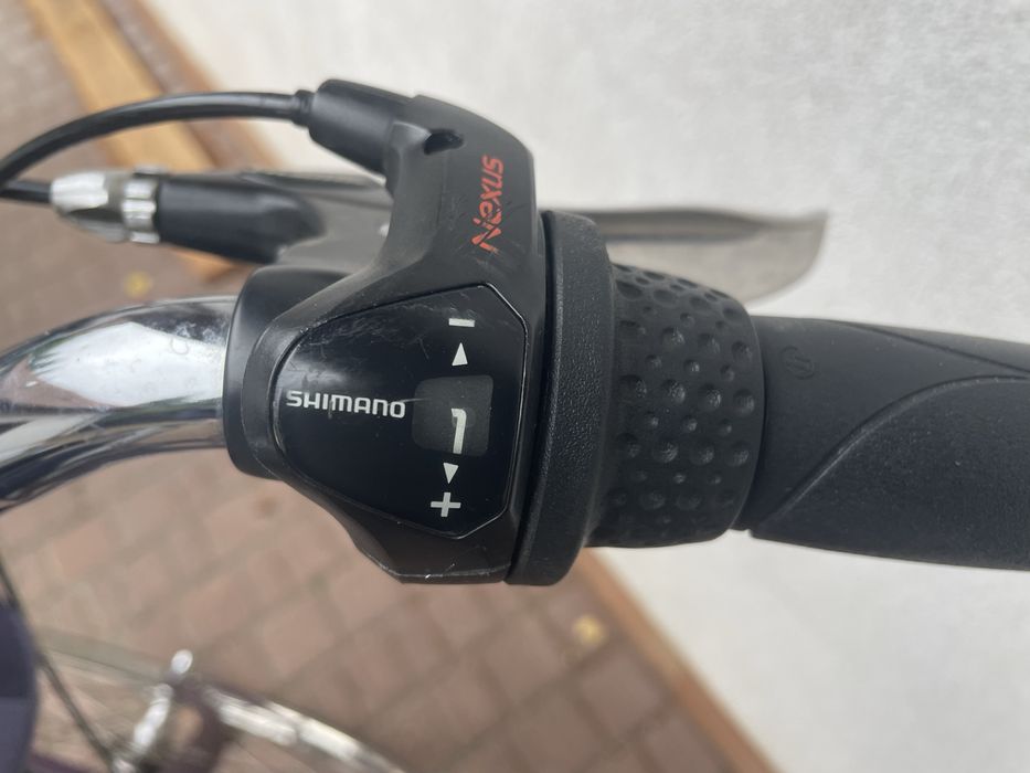 Piekny śliwkowy Batavus Old Dutch N3  jak nowy