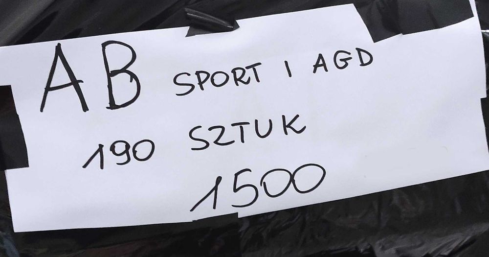 Paleta zwroty Amazon kat AB wielosztuki agd sport