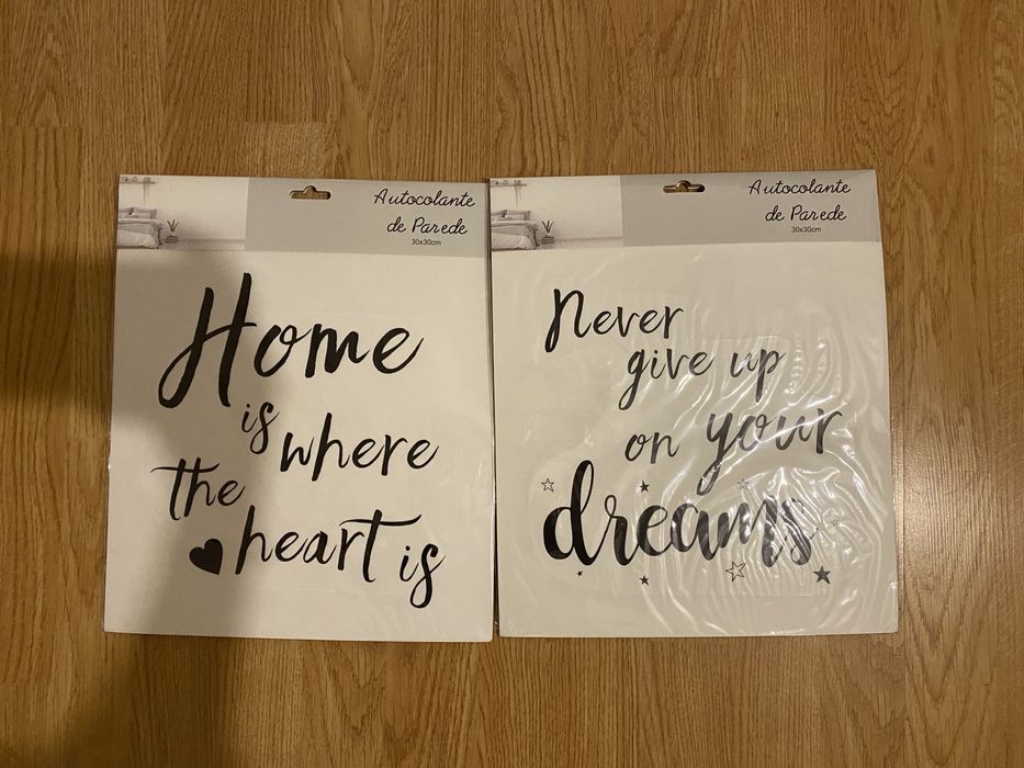 Pack Autocolantes de Parede Novos