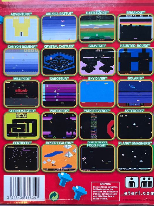 ATARI Flashback 2 pady + Gry