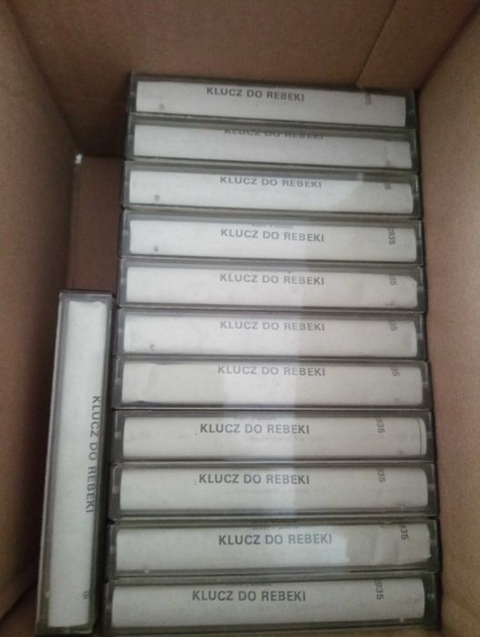 Kasety magnetofonowe Klucz do Rebeki 14 szt PRLL