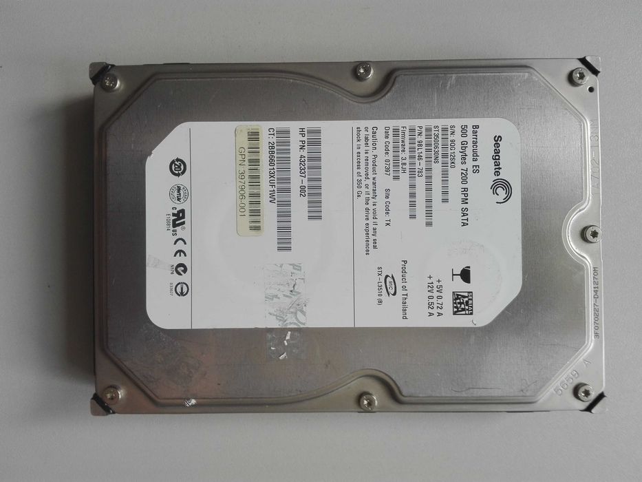 Жосткий диск "3,5 Seagate  500Gb
