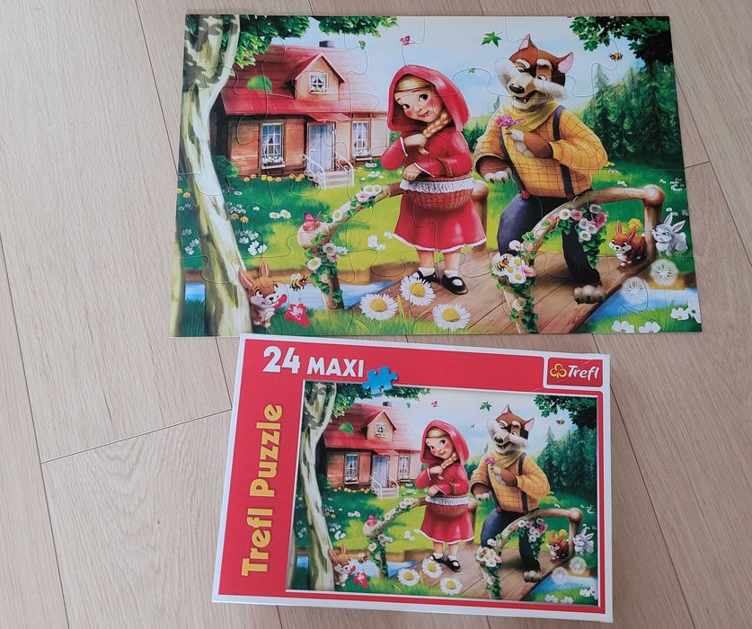 Puzzle Czerwony Kapturek 24 elementy, Trefl