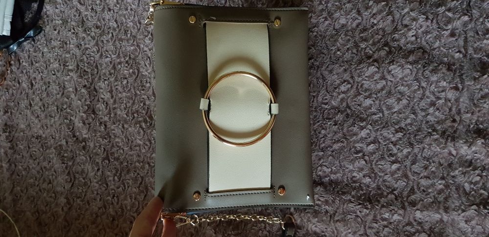 Nowa torebka kopertowa na ramię na długim pasku łańcuszku New Look