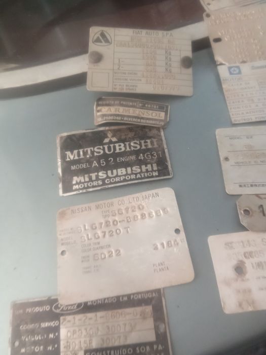 Chapas chassis vintage