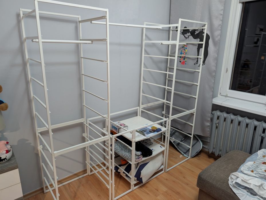 IKEA JONAXEL – Duża garderoba, szafa modułowa, świetny stan