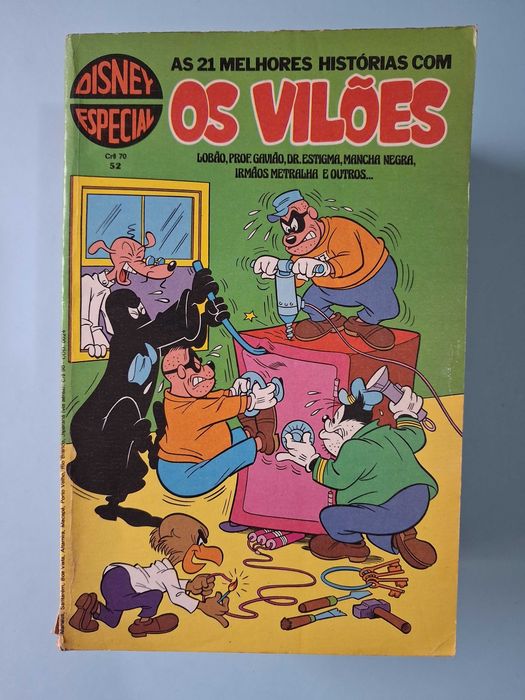DISNEY ESPECIAL - Lote de revistas 1ª Edição Editora Abril (Brasil)