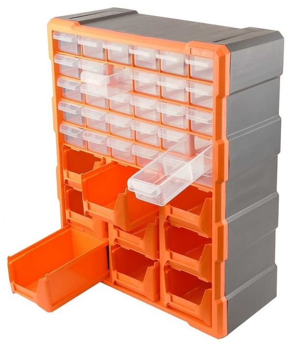 Органайзер вертикальный 30 лотков + 9 контейнеров 470*380, rest1748