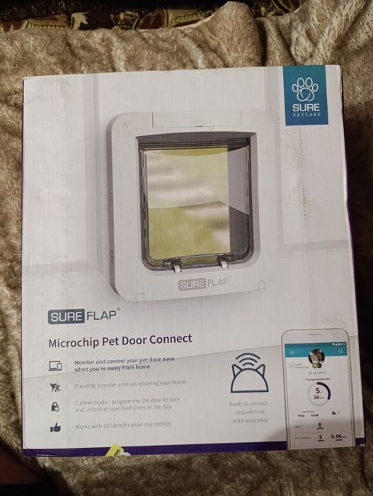 умная дверца SureFlap Microchip Pet Door Connect (модель iMPD)
