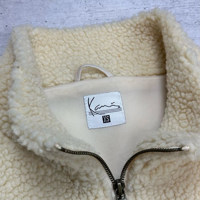 Женская куртка бомбер шерпа теди Karl Kani размер XS