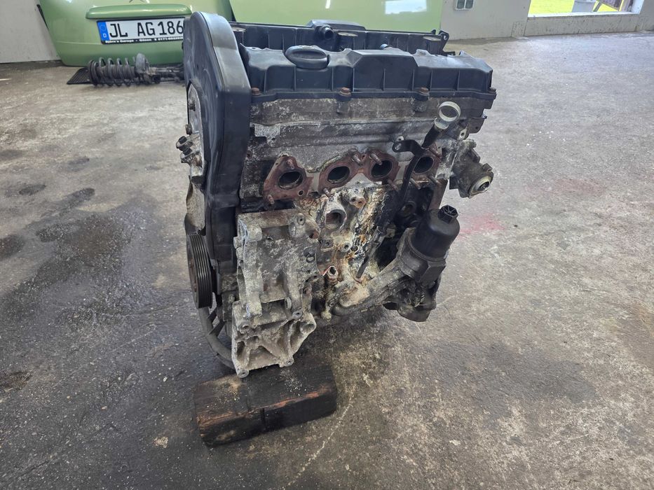 silnik Citroen c3 prulier 1.6 16v 174 tys z DE bez gazu sprawny 1587cm 80 kw