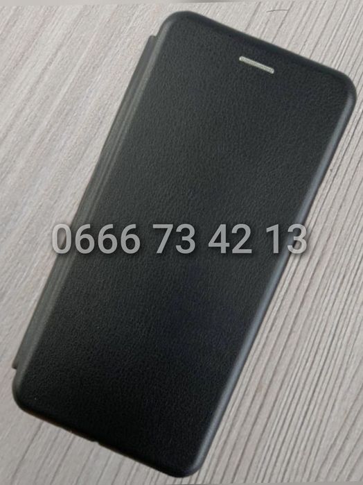 Чехол книжка кожаный на Xiaomi Redmi Note 14 5G чохол книжка шкіряний