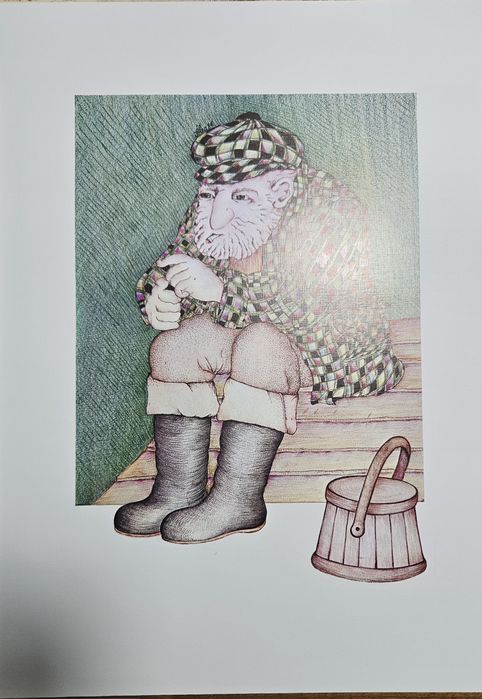 Conjunto de 5 gravuras