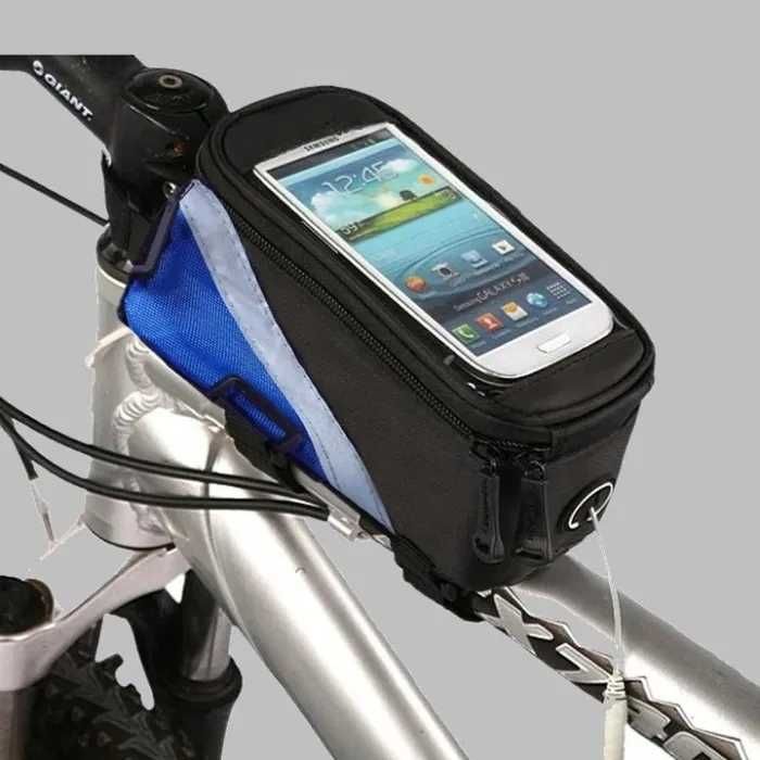NOWY!!! Pokrowiec Torba rowerowa Sakwa Uchwyt Etui na telefon torebka