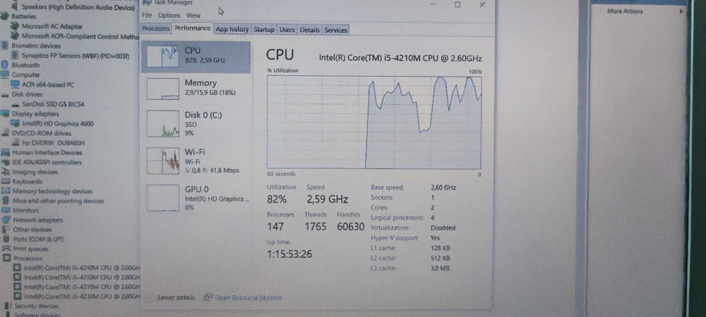 Ноутбук HP ProBook 650 15.6 i5/16G/500G SSD